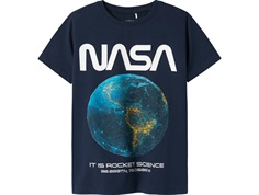Name It t-shirt navy blazer with NASA print  